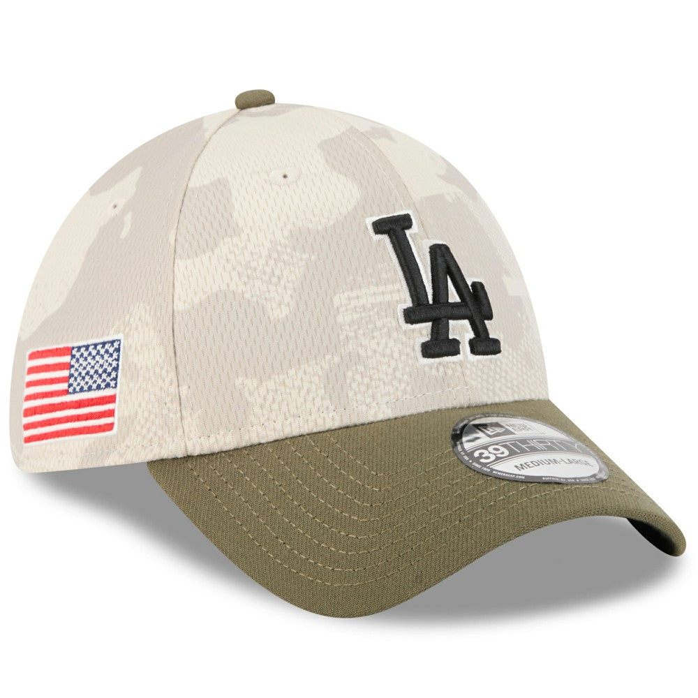 Los Angeles Dodgers New Era 2025 Armed Forces Day 39THIRTY Flex Hat Online