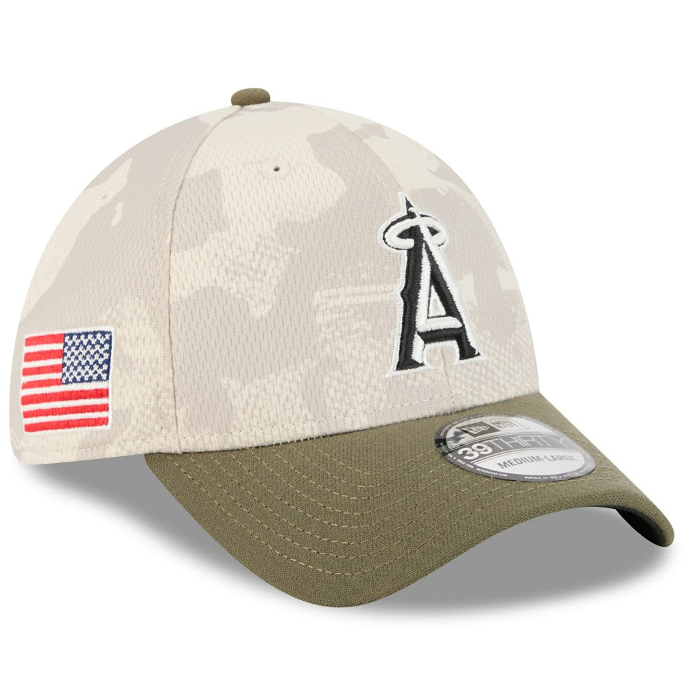Los Angeles Angels New Era 2025 Armed Forces Day 39THIRTY Flex Hat for sale