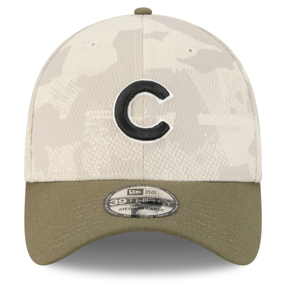 Chicago Cubs New Era 2025 Armed Forces Day 39THIRTY Flex Hat for sale