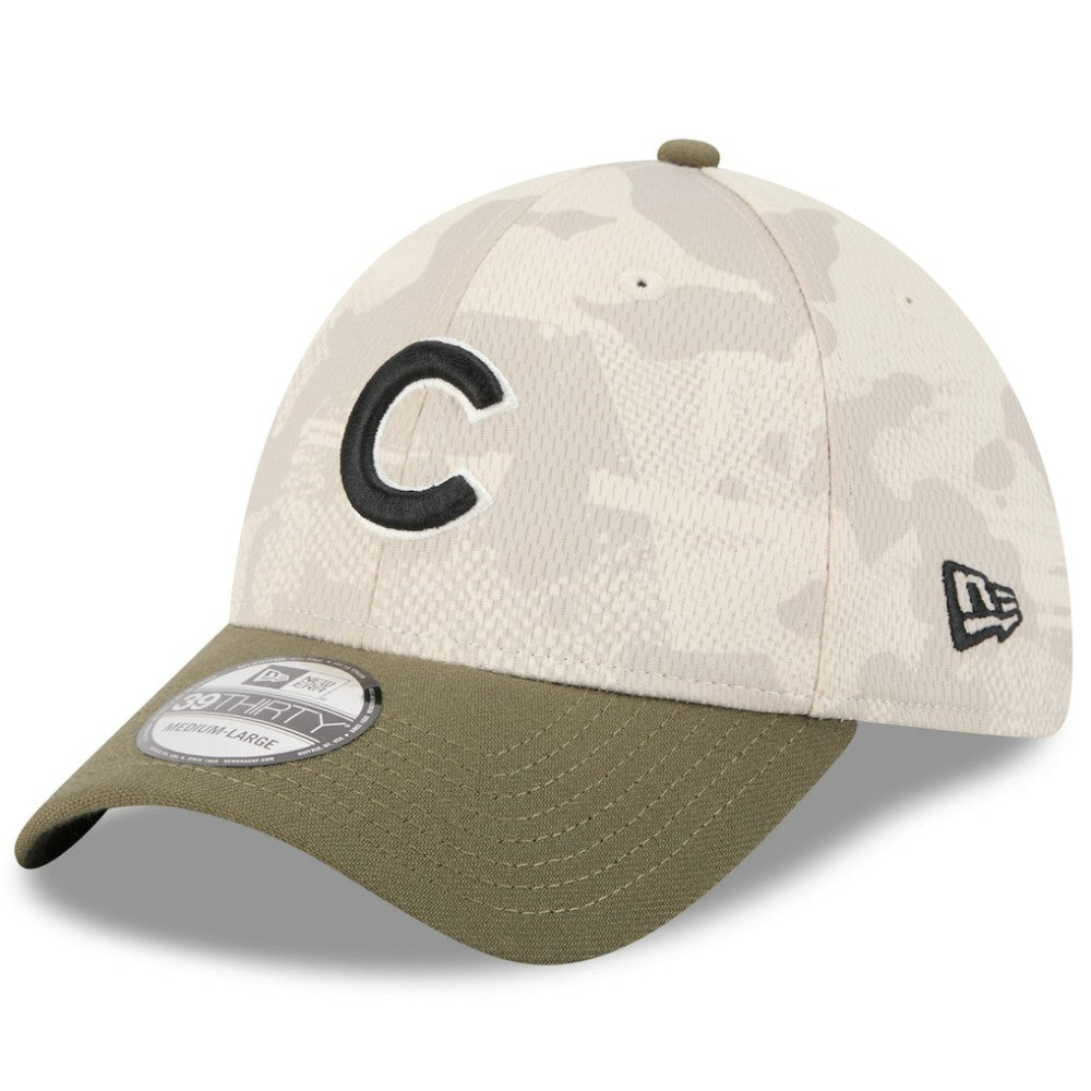 Chicago Cubs New Era 2025 Armed Forces Day 39THIRTY Flex Hat for sale