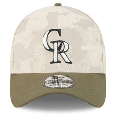 Colorado Rockies New Era 2025 Armed Forces Day 39THIRTY Flex Hat Sale