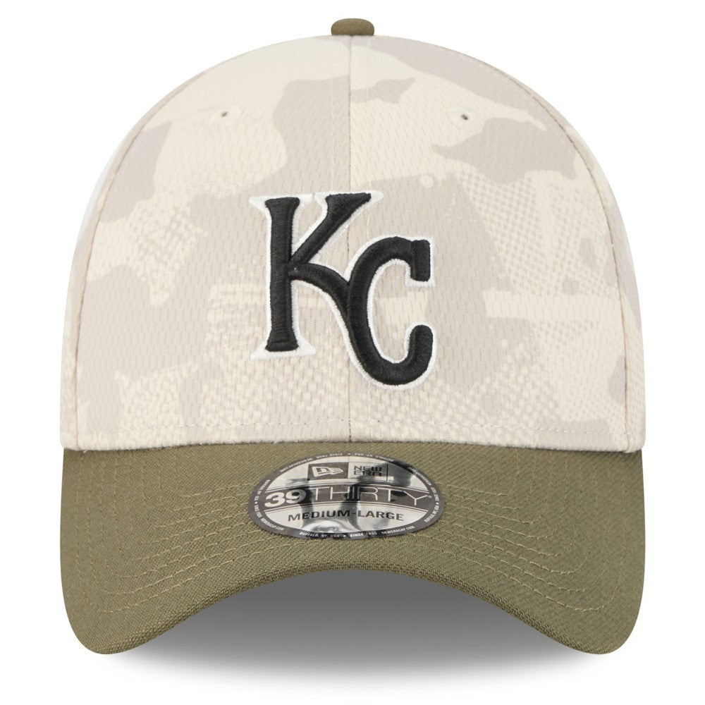 Kansas City Royals New Era 2025 Armed Forces Day 39THIRTY Flex Hat for sale