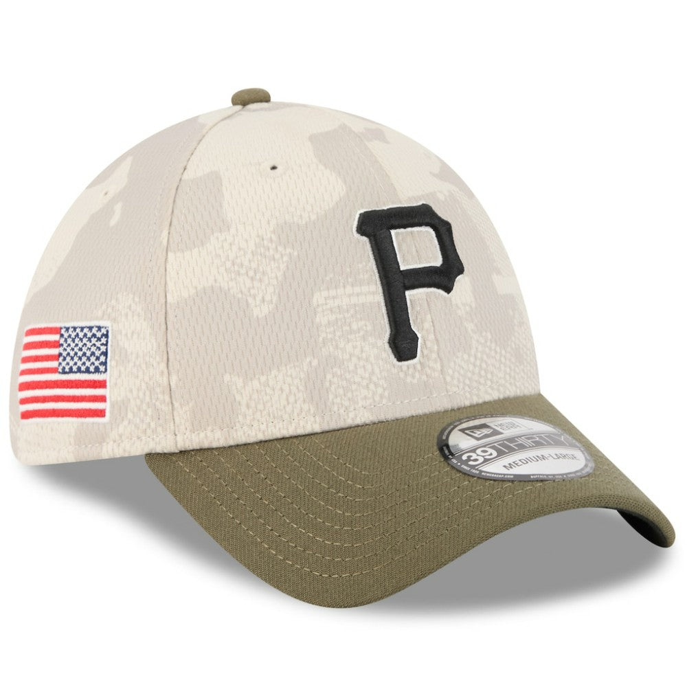 Pittsburgh Pirates New Era 2025 Armed Forces Day 39THIRTY Flex Hat for sale