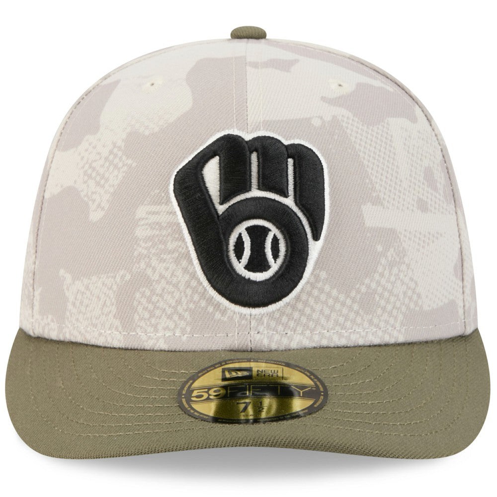 Milwaukee Brewers New Era 2025 Armed Forces Day 59FIFTY Fitted Hat Online