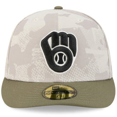 Milwaukee Brewers New Era 2025 Armed Forces Day 59FIFTY Fitted Hat Online