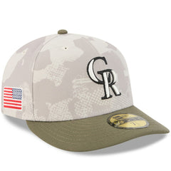 Colorado Rockies New Era 2025 Armed Forces Day 59FIFTY Fitted Hat for sale