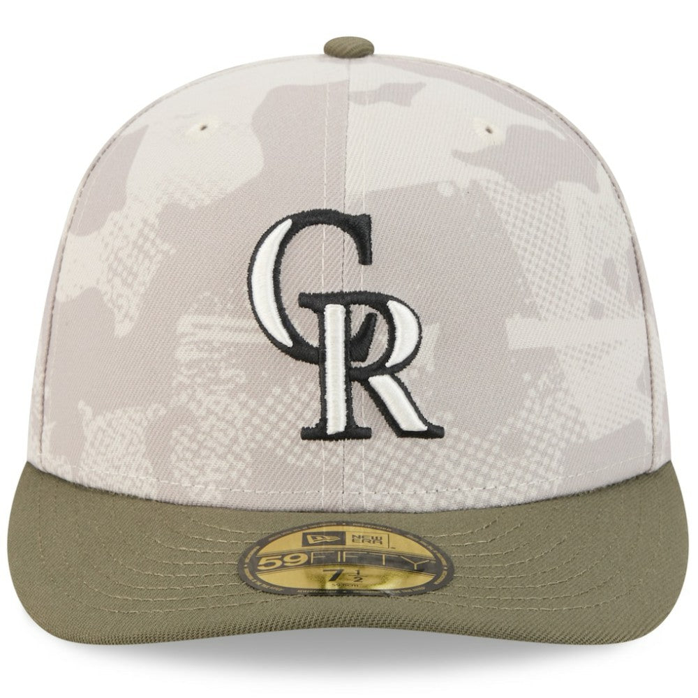 Colorado Rockies New Era 2025 Armed Forces Day 59FIFTY Fitted Hat for sale