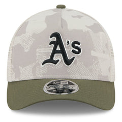 Athletics New Era 2025 Armed Forces Day 9FORTY M-Crown A-Frame Adjustable Hat Sale