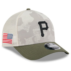 Pittsburgh Pirates New Era 2025 Armed Forces Day 9FORTY M-Crown A-Frame Adjustable Hat Sale