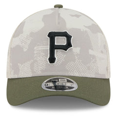 Pittsburgh Pirates New Era 2025 Armed Forces Day 9FORTY M-Crown A-Frame Adjustable Hat Sale