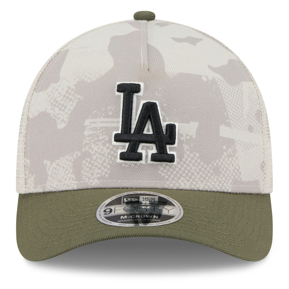 Los Angeles Dodgers New Era 2025 Armed Forces Day 9FORTY M-Crown A-Frame Adjustable Hat Discount