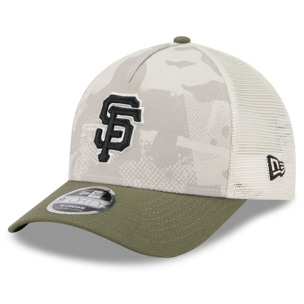 San Francisco Giants New Era 2025 Armed Forces Day 9FORTY M-Crown A-Frame Adjustable Hat Outlet