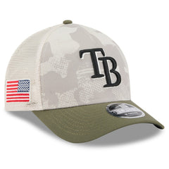 Tampa Bay Rays New Era 2025 Armed Forces Day 9FORTY M-Crown A-Frame Adjustable Hat Near Me