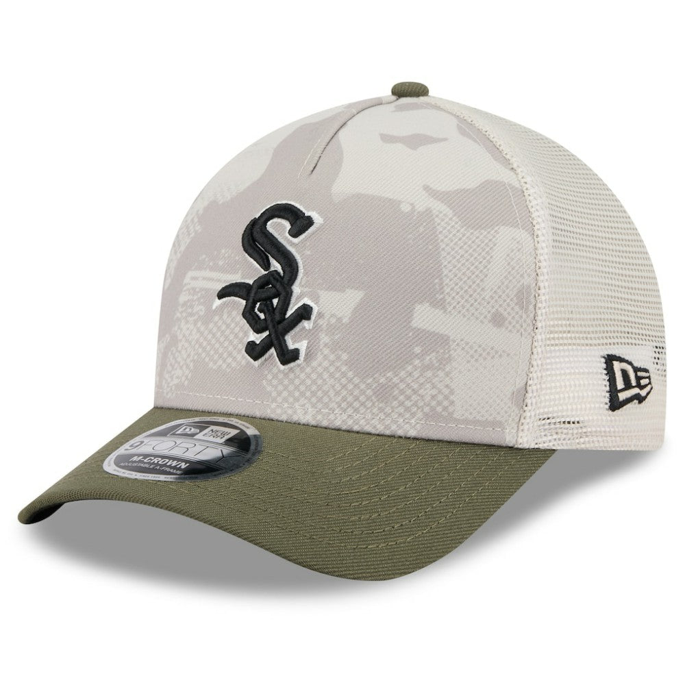 Chicago White Sox New Era 2025 Armed Forces Day 9FORTY M-Crown A-Frame Adjustable Hat Sale