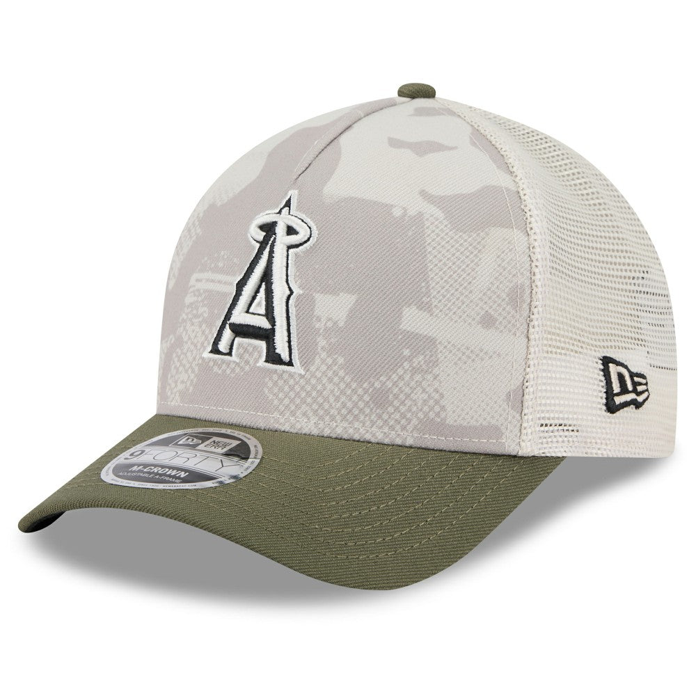 Los Angeles Angels New Era 2025 Armed Forces Day 9FORTY M-Crown A-Frame Adjustable Hat Near Me