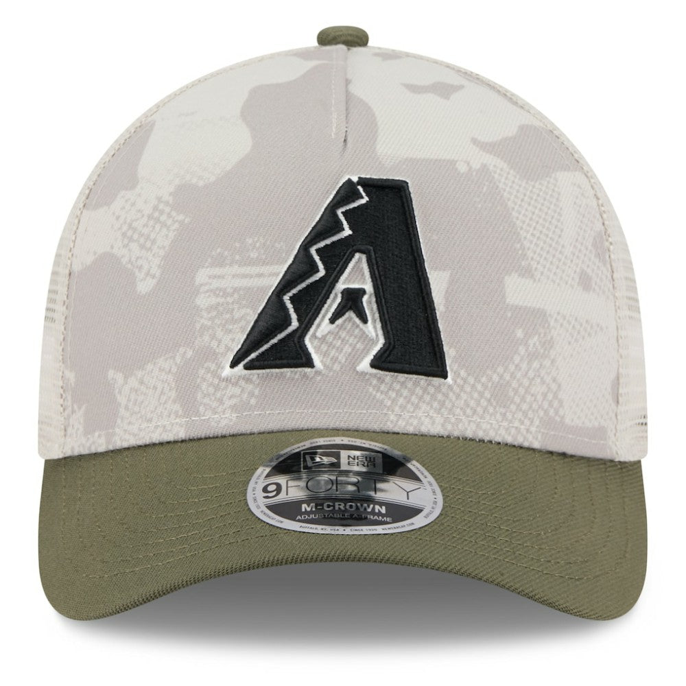 Arizona Diamondbacks New Era 2025 Armed Forces Day 9FORTY M-Crown A-Frame Adjustable Hat Online