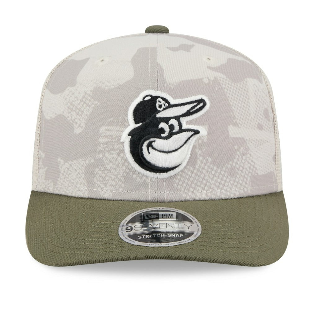 Baltimore Orioles New Era 2025 Armed Forces Day 9SEVENTY Stretch-Snap Hat Sale