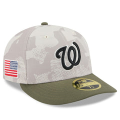Washington Nationals New Era 2025 Armed Forces Day Low Profile 59FIFTY Fitted Hat Near Me
