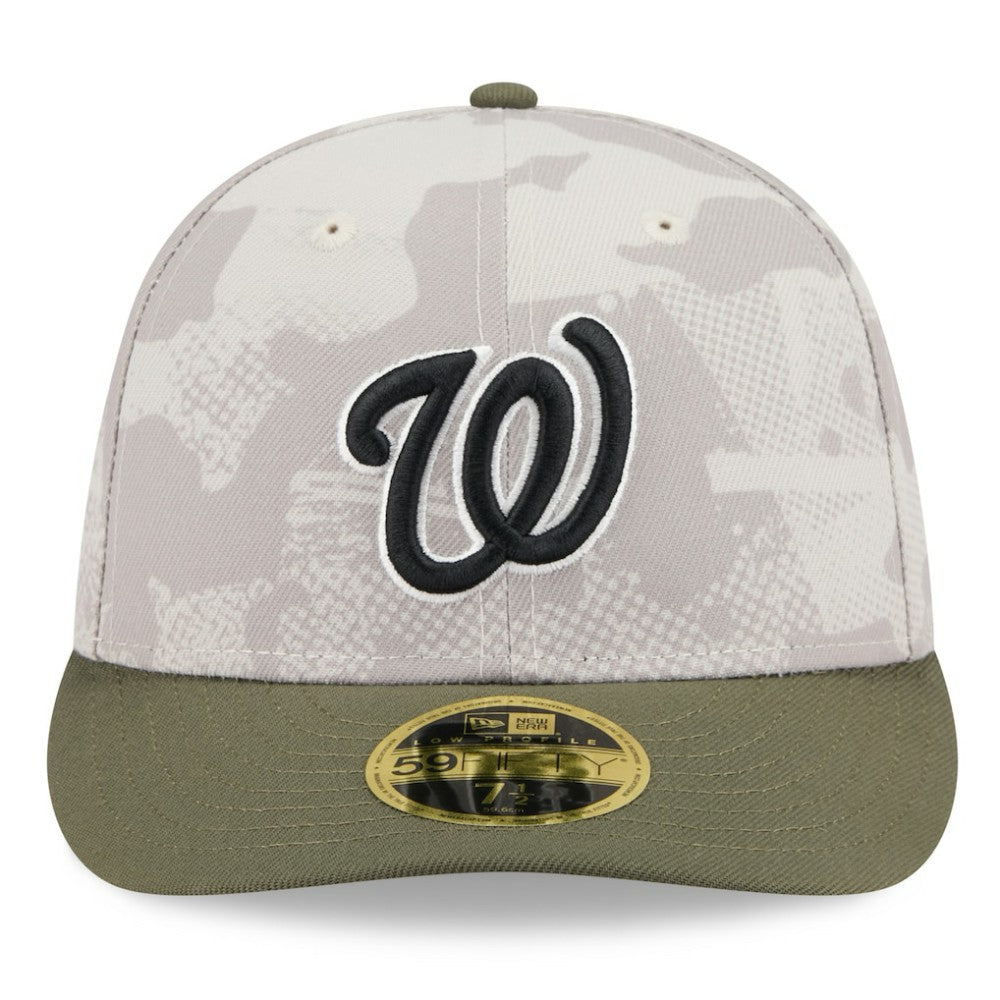 Washington Nationals New Era 2025 Armed Forces Day Low Profile 59FIFTY Fitted Hat Near Me