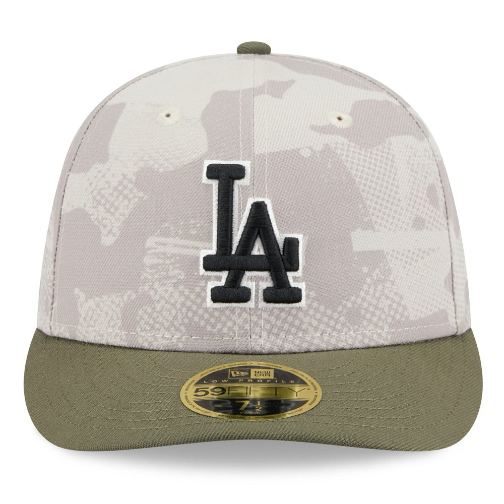 Los Angeles Dodgers New Era 2025 Armed Forces Day Low Profile 59FIFTY Fitted Hat Outlet
