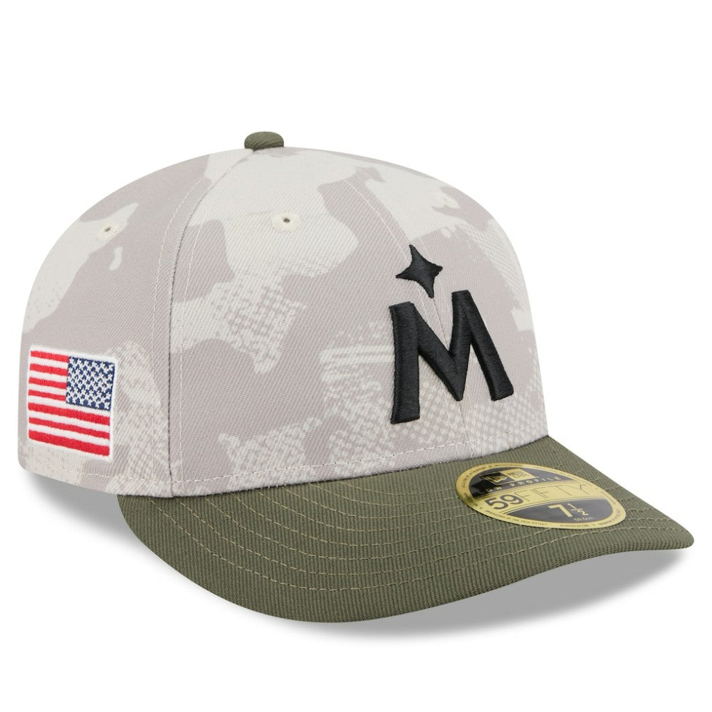 Minnesota Twins New Era 2025 Armed Forces Day Low Profile 59FIFTY Fitted Hat for sale