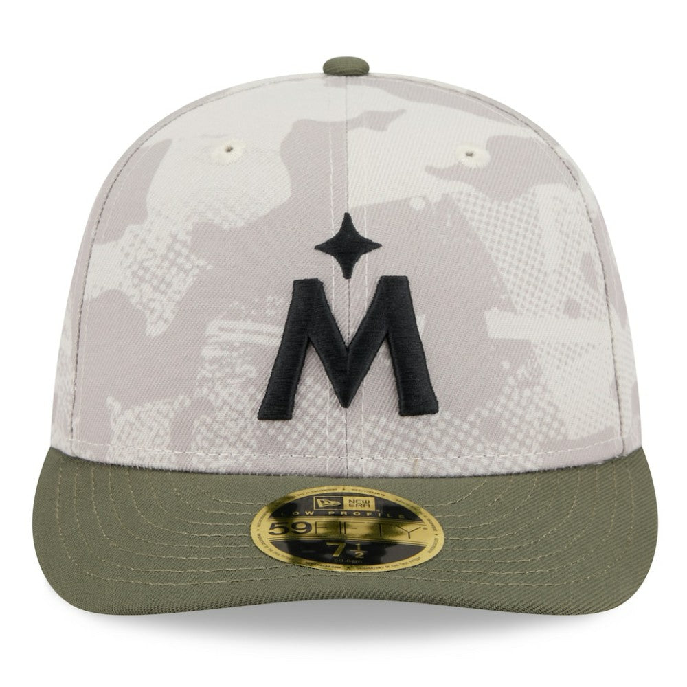Minnesota Twins New Era 2025 Armed Forces Day Low Profile 59FIFTY Fitted Hat for sale