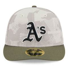Athletics New Era 2025 Armed Forces Day Low Profile 59FIFTY Fitted Hat Near Me