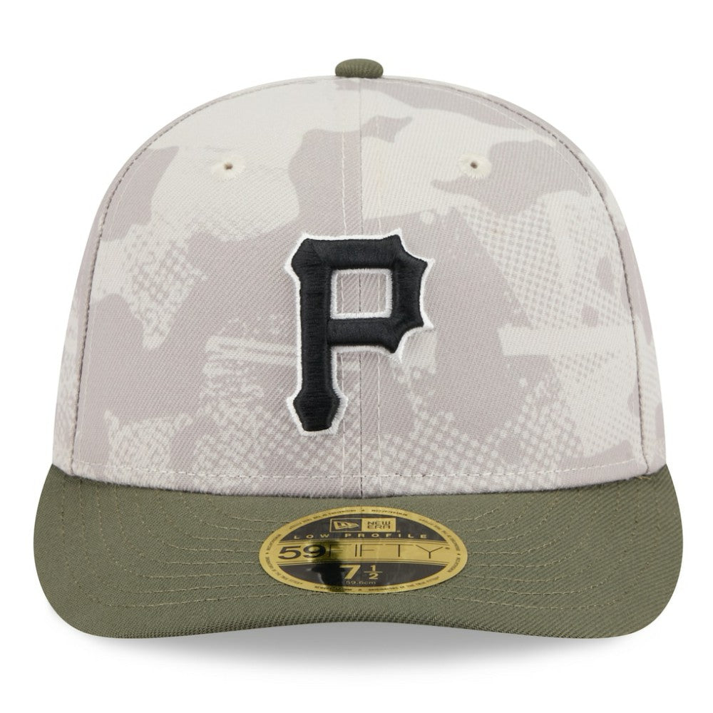 Pittsburgh Pirates New Era 2025 Armed Forces Day Low Profile 59FIFTY Fitted Hat for sale
