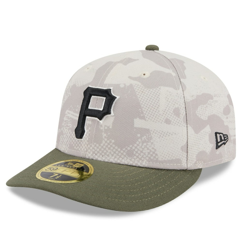 Pittsburgh Pirates New Era 2025 Armed Forces Day Low Profile 59FIFTY Fitted Hat for sale