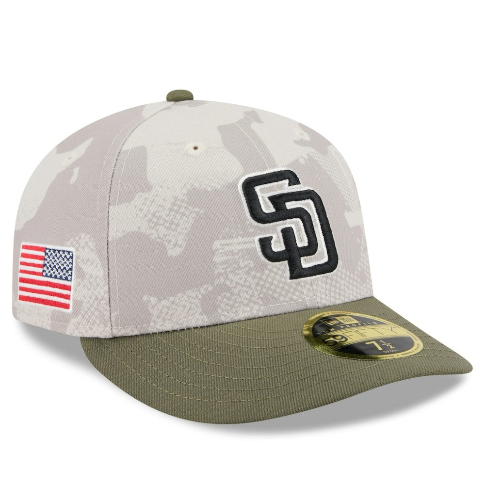 San Diego Padres New Era 2025 Armed Forces Day Low Profile 59FIFTY Fitted Hat Outlet