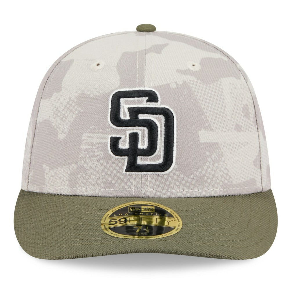 San Diego Padres New Era 2025 Armed Forces Day Low Profile 59FIFTY Fitted Hat Outlet