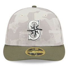 Seattle Mariners New Era 2025 Armed Forces Day Low Profile 59FIFTY Fitted Hat for sale