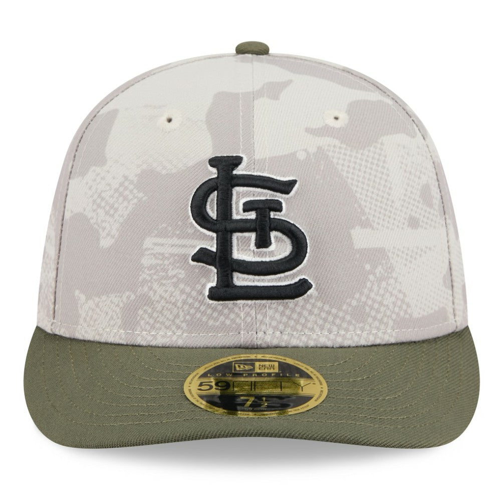 St. Louis Cardinals New Era 2025 Armed Forces Day Low Profile 59FIFTY Fitted Hat Outlet