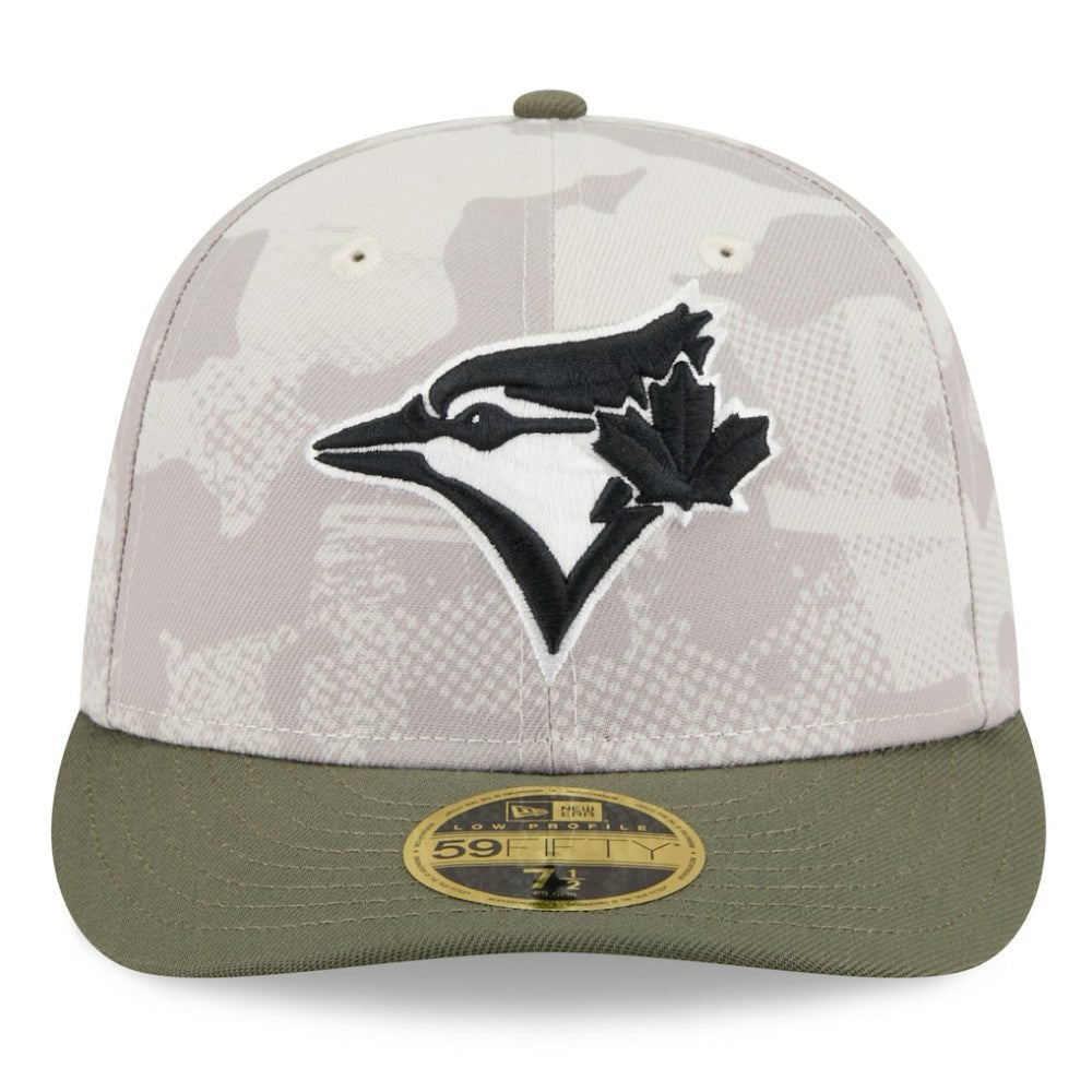 Toronto Blue Jays New Era 2025 Armed Forces Day Low Profile 59FIFTY Fitted Hat for sale