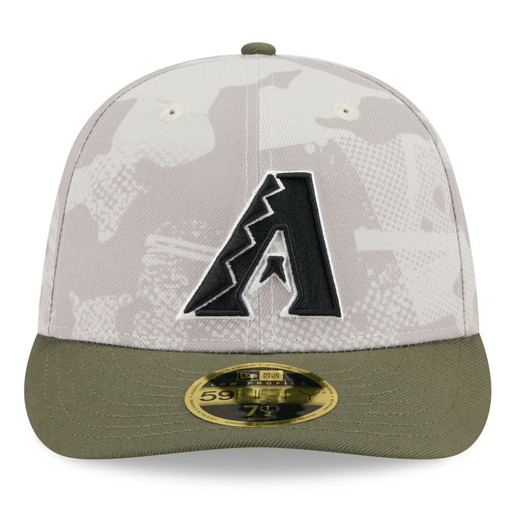 Arizona Diamondbacks New Era 2025 Armed Forces Day Low Profile 59FIFTY Fitted Hat Sale