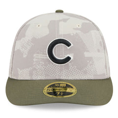 Chicago Cubs New Era 2025 Armed Forces Day Low Profile 59FIFTY Fitted Hat Near Me