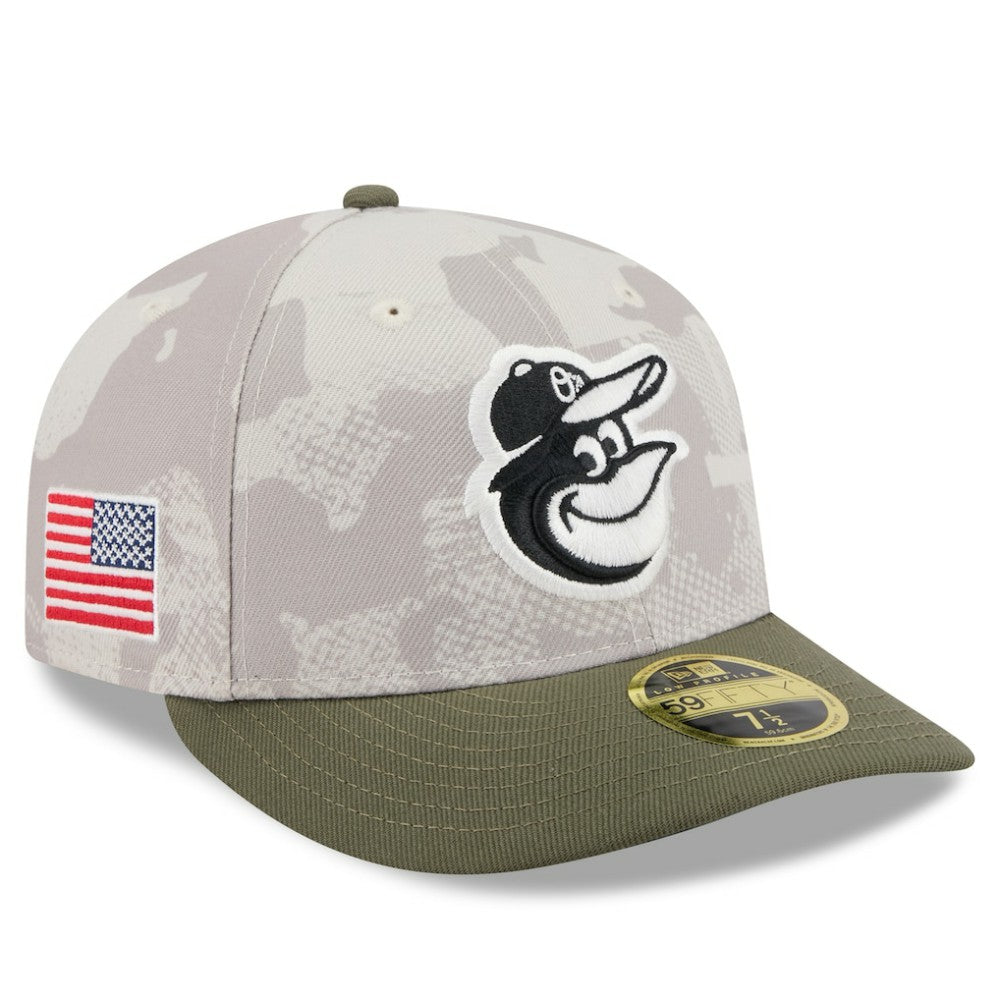 Baltimore Orioles New Era 2025 Armed Forces Day Low Profile 59FIFTY Fitted Hat Online