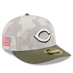 Cincinnati Reds New Era 2025 Armed Forces Day Low Profile 59FIFTY Fitted Hat Outlet