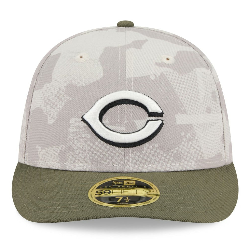 Cincinnati Reds New Era 2025 Armed Forces Day Low Profile 59FIFTY Fitted Hat Outlet