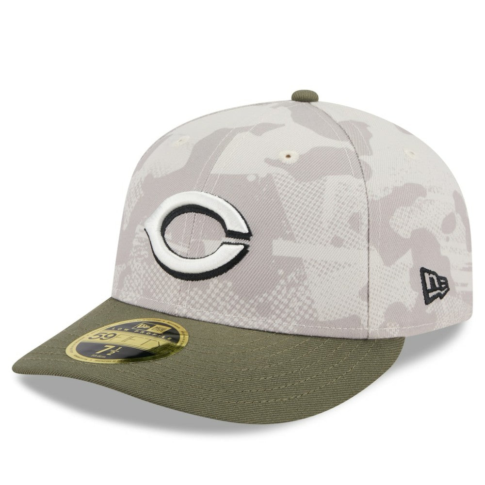 Cincinnati Reds New Era 2025 Armed Forces Day Low Profile 59FIFTY Fitted Hat Outlet