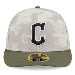 Cleveland Guardians New Era 2025 Armed Forces Day Low Profile 59FIFTY Fitted Hat for sale