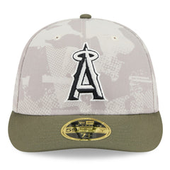 Los Angeles Angels New Era 2025 Armed Forces Day Low Profile 59FIFTY Fitted Hat for sale