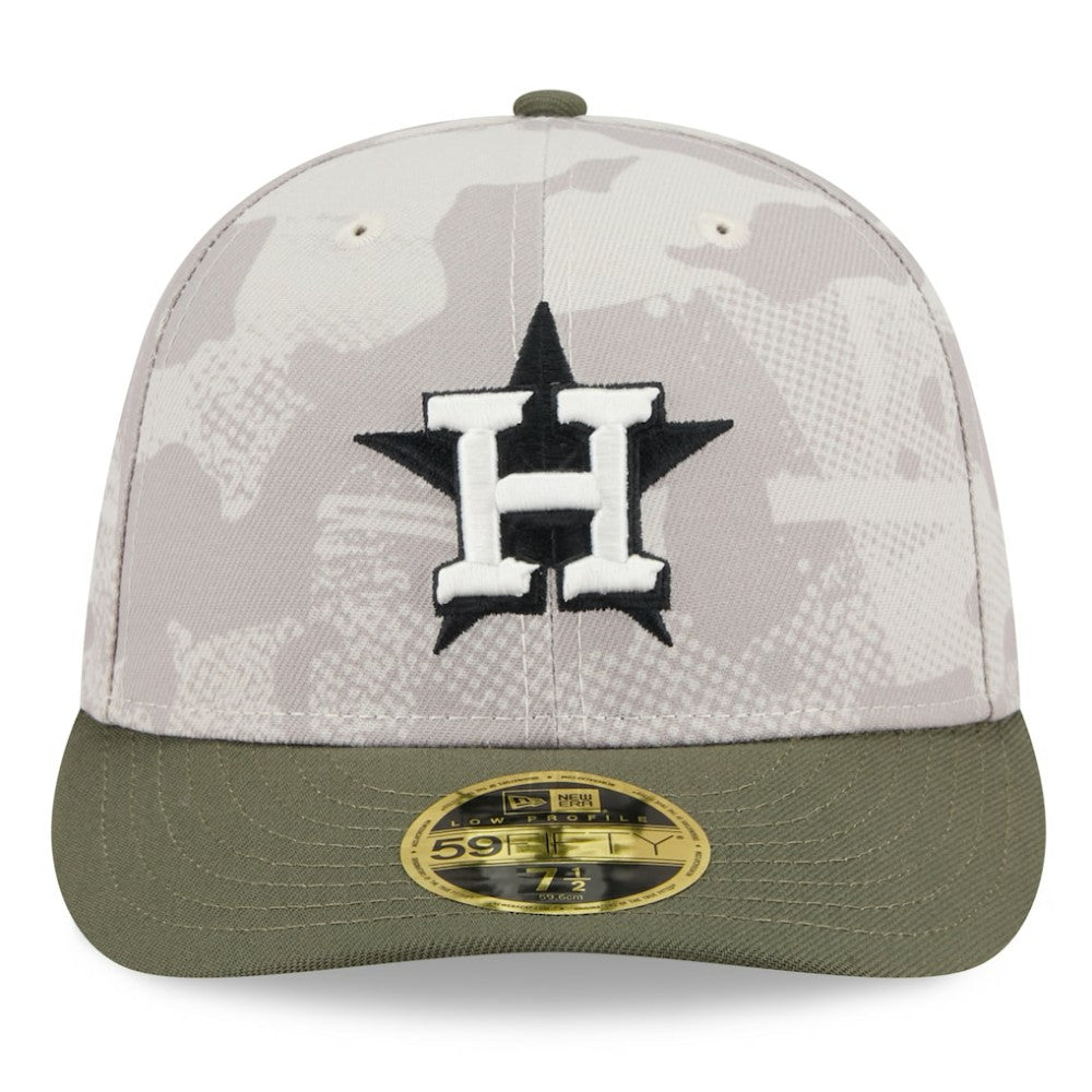 Houston Astros New Era 2025 Armed Forces Day Low Profile 59FIFTY Fitted Hat Discount
