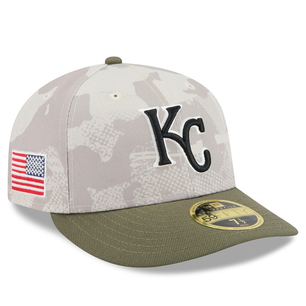 Kansas City Royals New Era 2025 Armed Forces Day Low Profile 59FIFTY Fitted Hat for sale