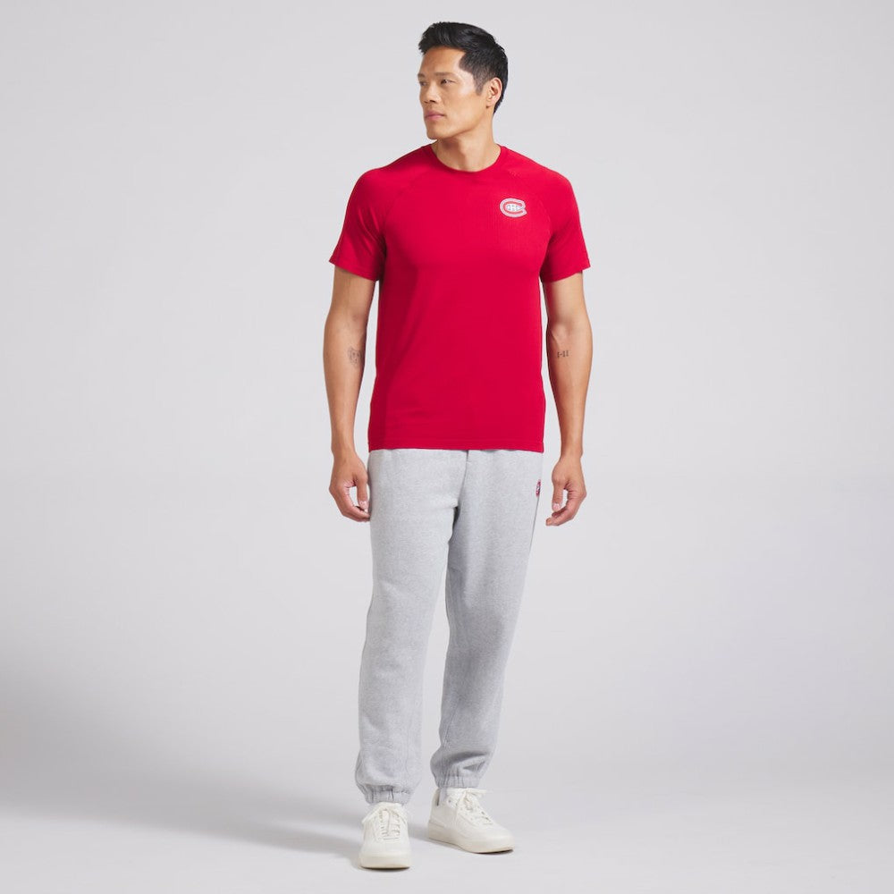 Montreal Canadiens lululemon Metal Vent Tech Short-Sleeve Shirt - True Red | NHL Clearance