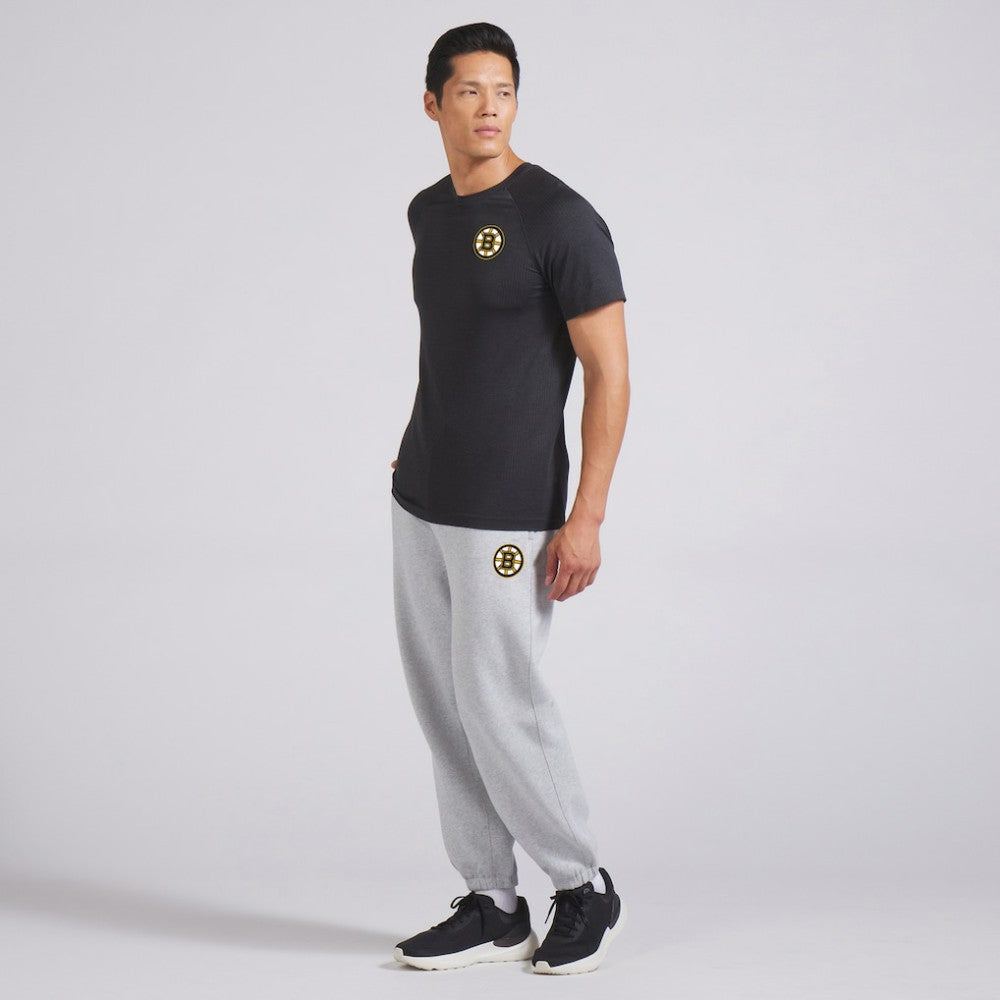 Boston Bruins lululemon Metal Vent Tech Short-Sleeve Shirt - Graphite Grey | NHL near me