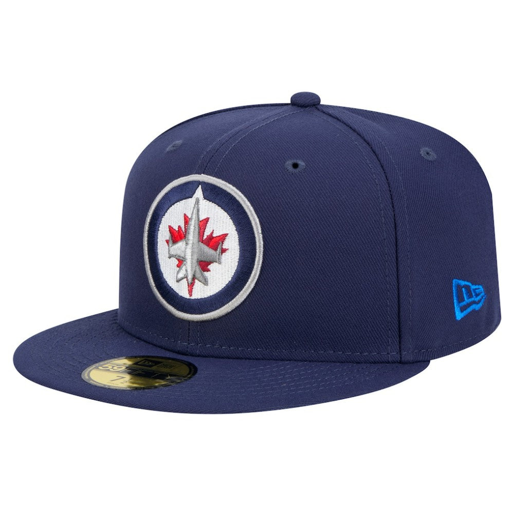 Winnipeg Jets New Era Core 59FIFTY Fitted Hat - Navy | New Era online
