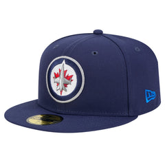 Winnipeg Jets New Era Core 59FIFTY Fitted Hat - Navy | New Era online