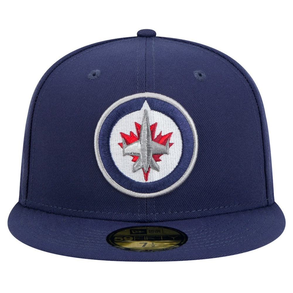 Winnipeg Jets New Era Core 59FIFTY Fitted Hat - Navy | New Era online