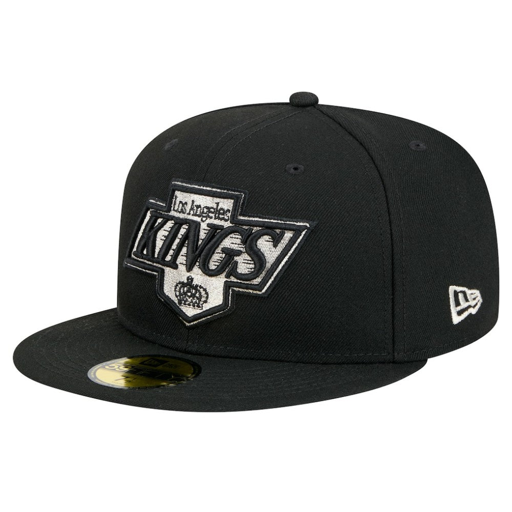 Los Angeles Kings New Era Core 59FIFTY Fitted Hat - Black | New Era Lifestyle